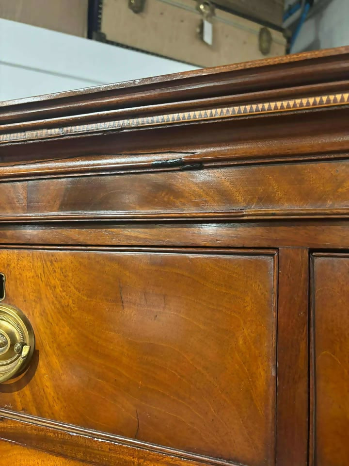 Edwardian Mahogany Chest On Chest
