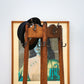 Arts and Crafts Coat Stand Hall Stand Edwardian in Solid Oak.