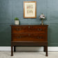 Mahogany Chest of Drawers on Raised Supports with Fretwork Decoration