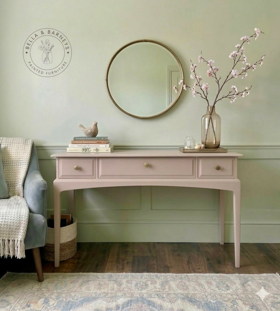 Restored Stag Minstrel Console Table