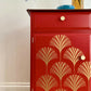 Midcentury Striking Stag Minstrel Mahogany Sideboard