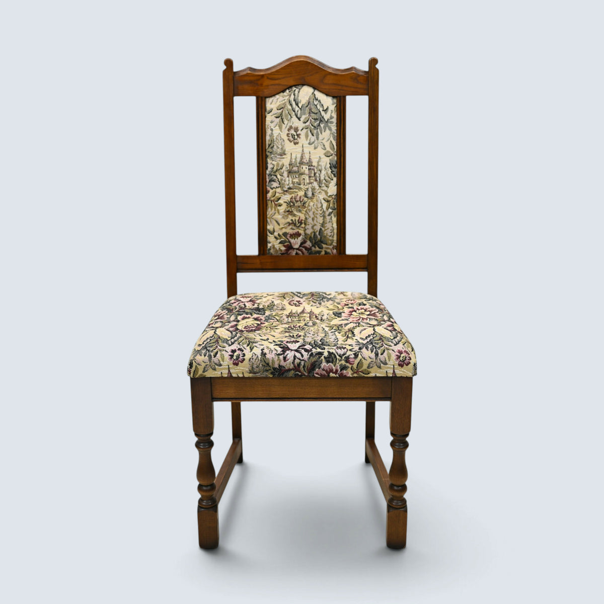 4 Old Charm Lancaster Dining Chairs Light Oak Finish FREE UK Delivery*