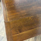 Vintage Oak Barley Twist Draw Leaf Dining Table
