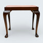 Vintage Dressing Table Stool Queen Anne Style Mahogany Pink FREE UK Delivery