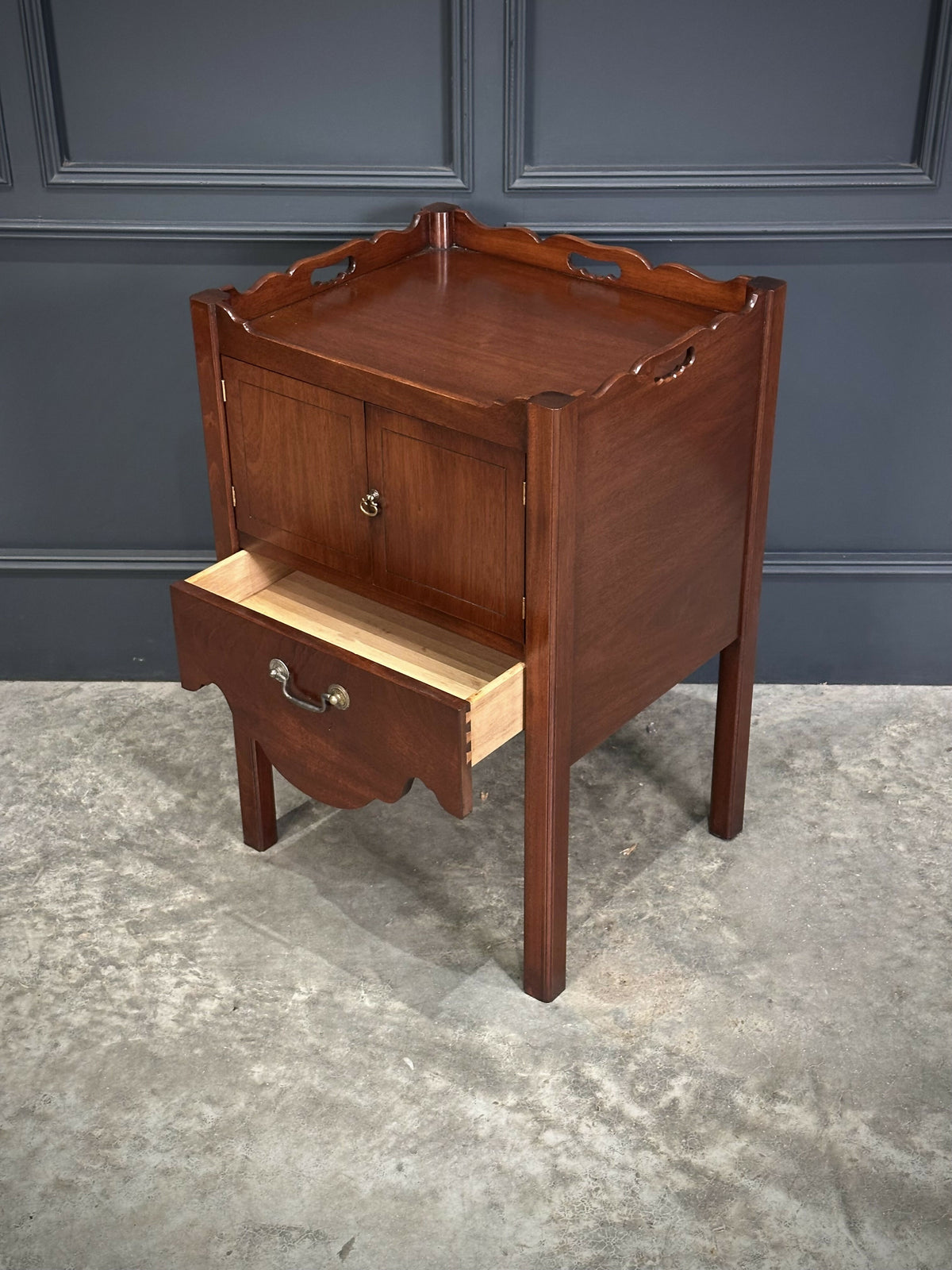Pair Of Mahogany Bedside Tables