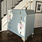 Vintage Mid Century Chest of Drawers Grey Fusion Mineral Paint Restored