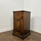 Vintage Oak Bed Side Cabinet
