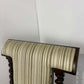 Early Victorian Walnut Upholstered Prayer Chair