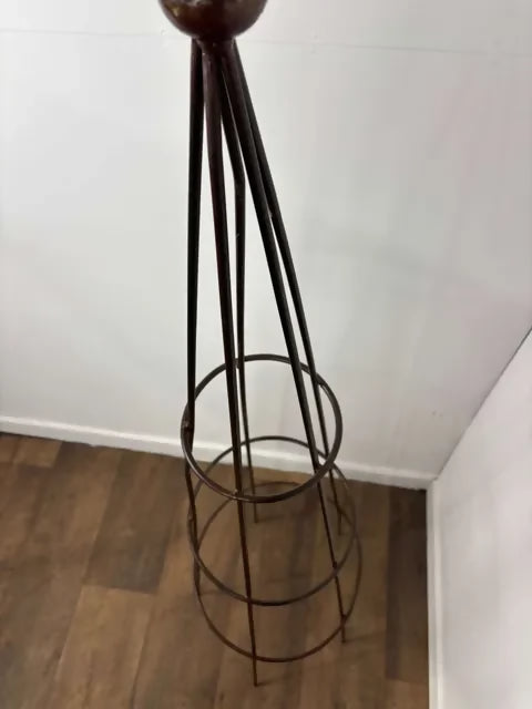 Large Rustic Steel Garden Obelisk