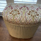 Gold ottoman storage stool