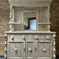 Victorian Dresser with ornate green man carvings.