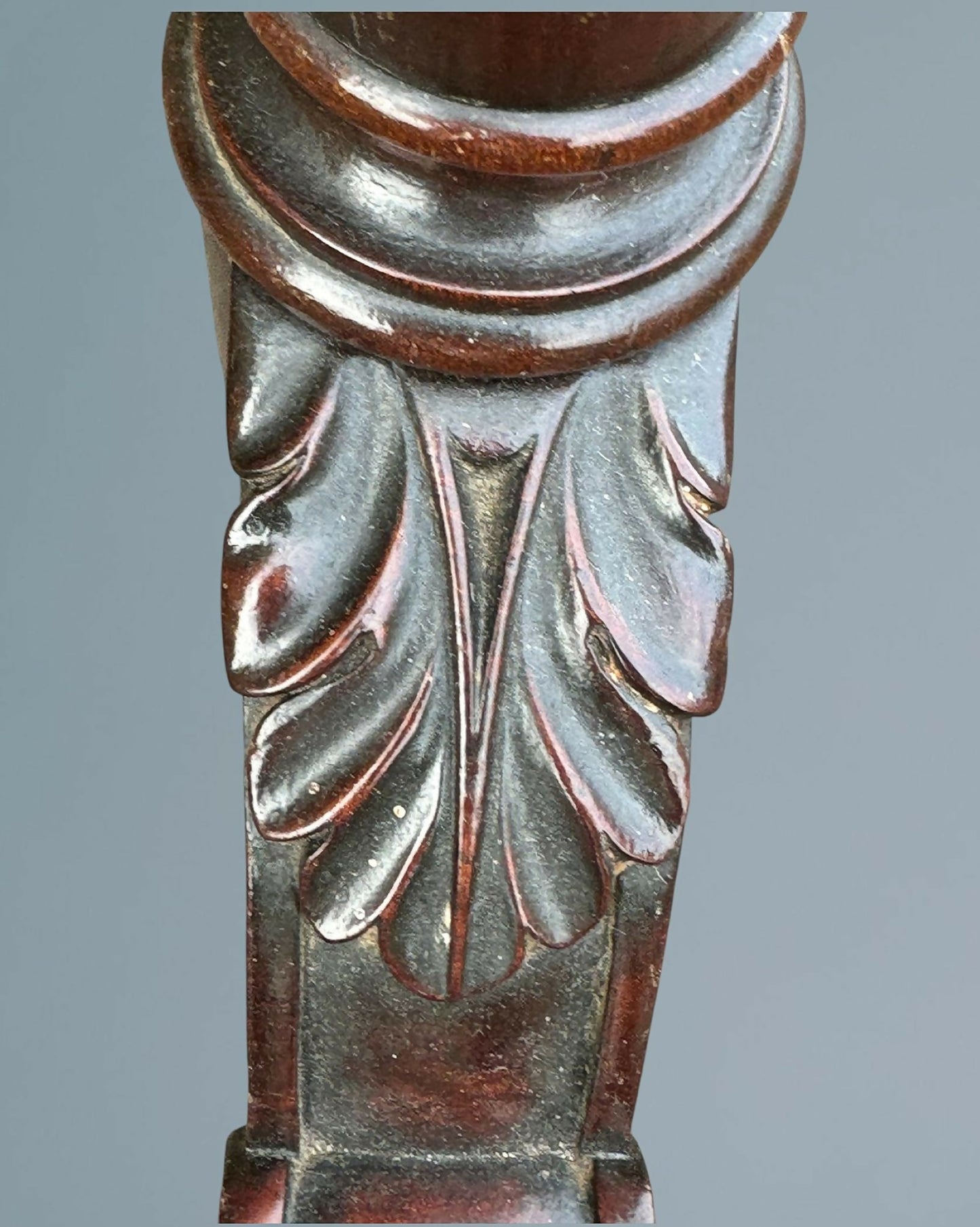 George IV Mahogany Fire Screen