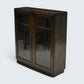 Ercol Wide Medium Bookcase 2 Adjustable Shelves Glazed Doors FREE UK Delivery*