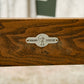 Mid Century Oak Extending Dining Table by Strongbow Furniture