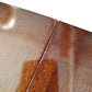 Regency Style Mahogany Sofa Table - Vintage Drop Leaf Console - Brass Claw Feet - Elegant Hallway Entryway Desk - Faux Drawer Detail