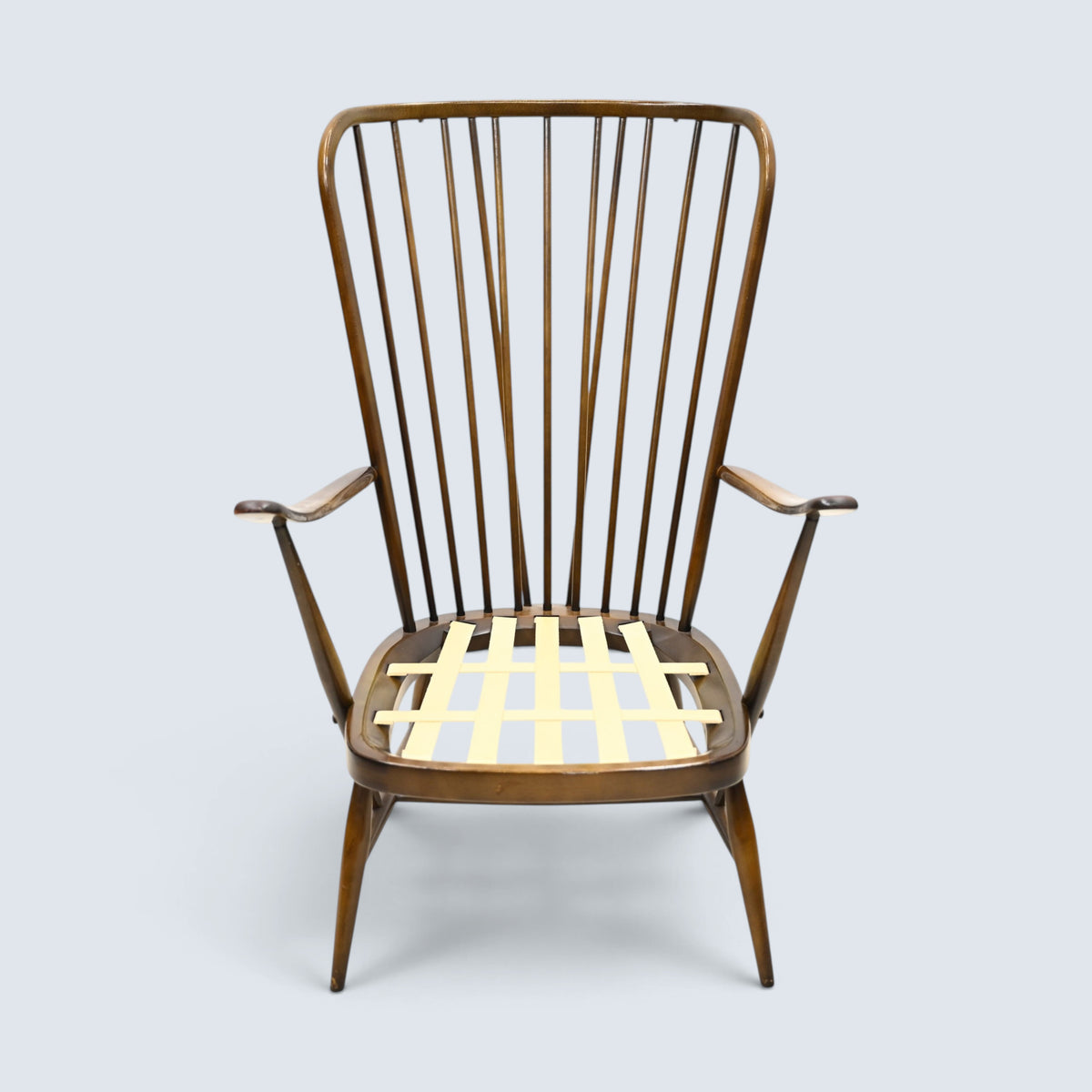 Ercol Evergreen Tall Back Easy Chair EXC Pirrelli Webbing FREE UK Delivery