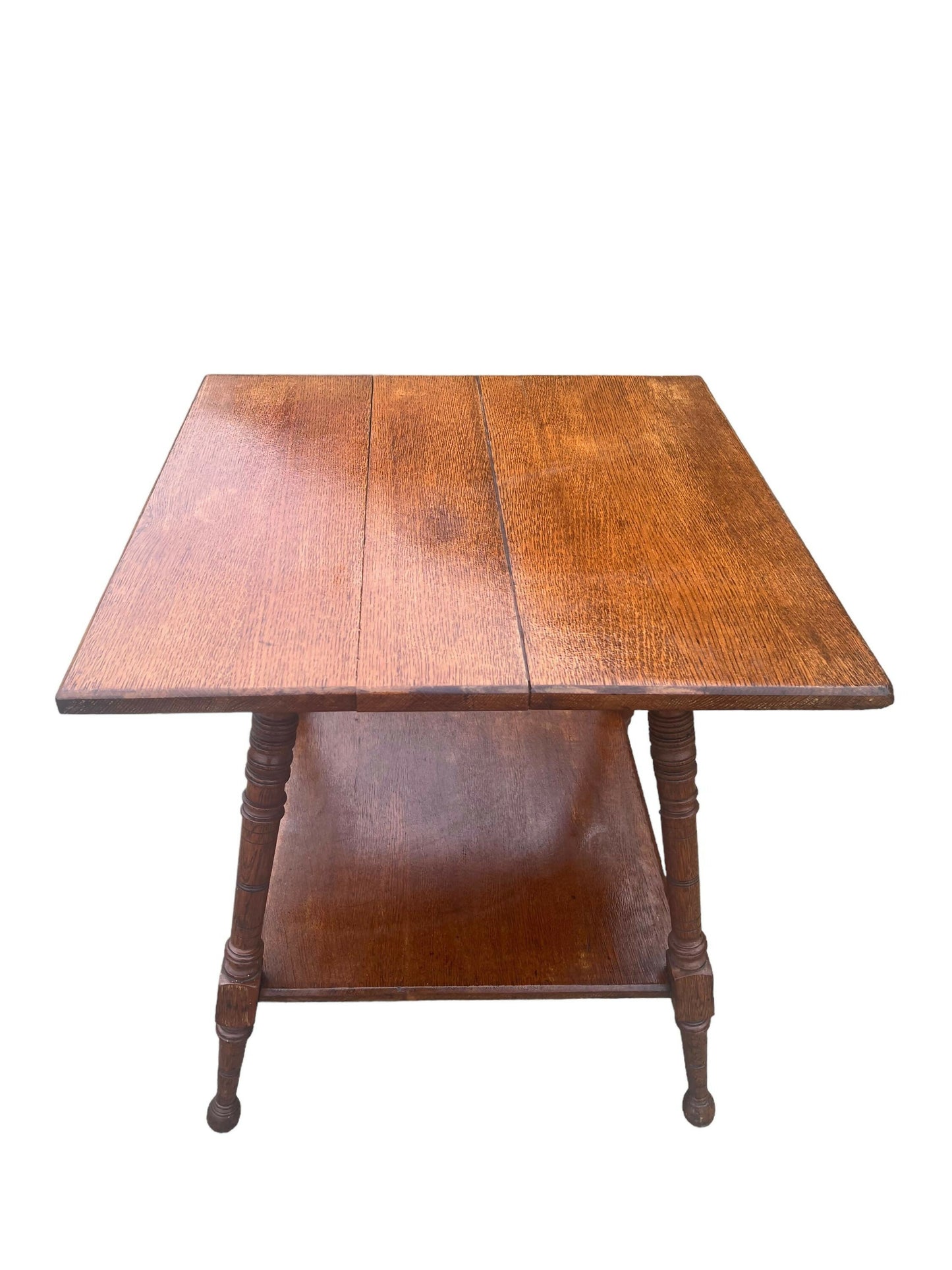 Antique Oak Side Table: Charles Locke Eastlake manner