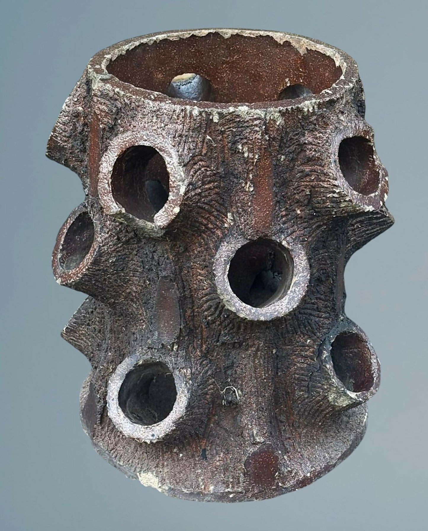 19th Century Antique Terracotta Strawberry Planter