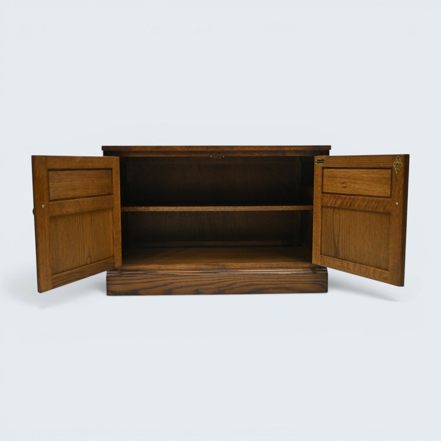 Old Charm Low Sideboard Light Oak Vintage Furniture Storage FREE UK Delivery