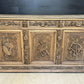 Superb French Carved Oak Sideboard