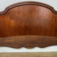 Footboard Antique French Style Walnut Double Bed Carved Footboard LOT 6447