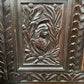 A Late Victorian Carved Oak Box Settle / Hall Bench