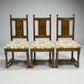 Old Charm Dining Chairs 3 Yorke Range Light Oak Model 2148 FREE UK Delivery*. SBR10945/1609E