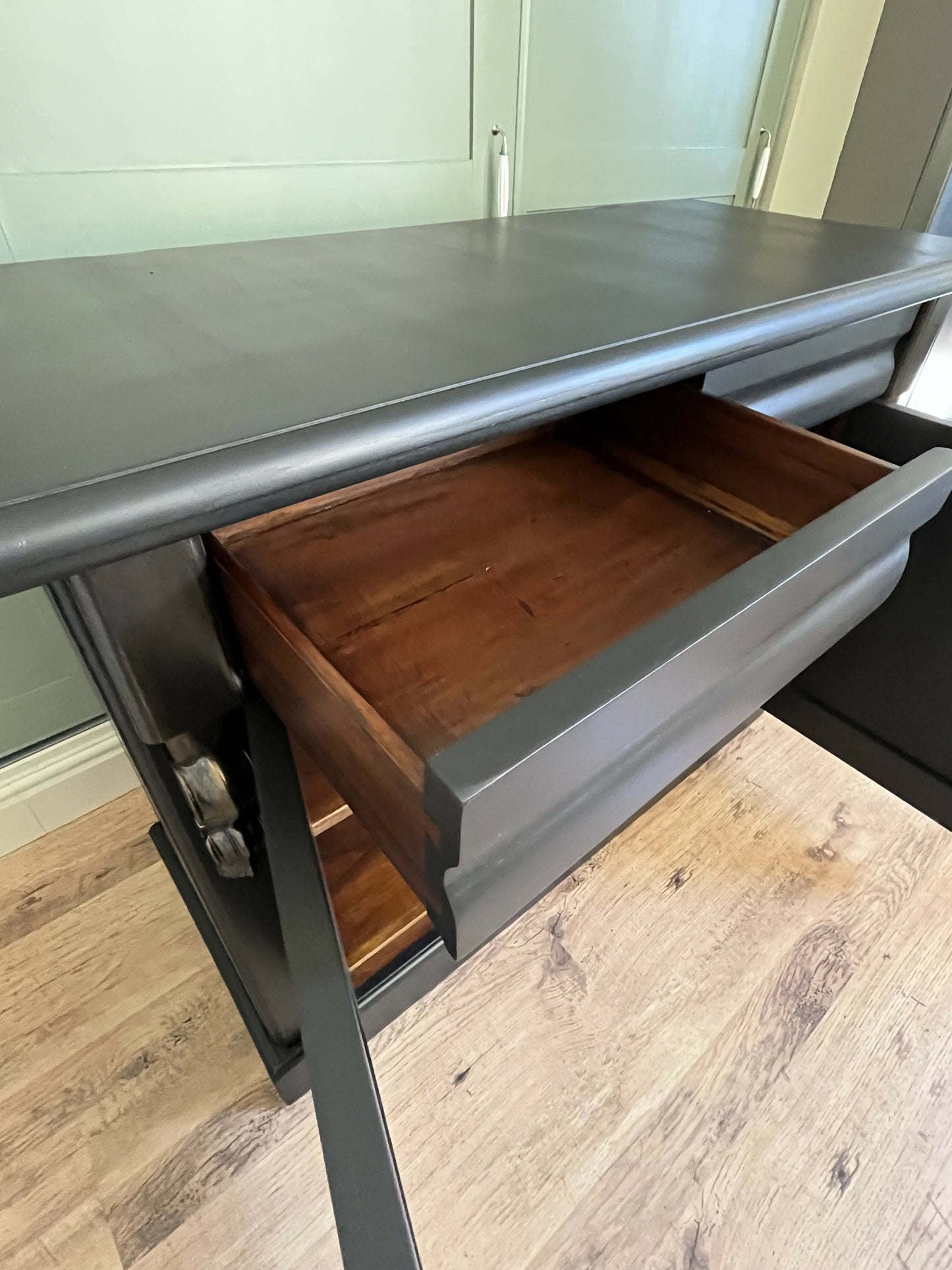 Black Chiffonier Sideboard