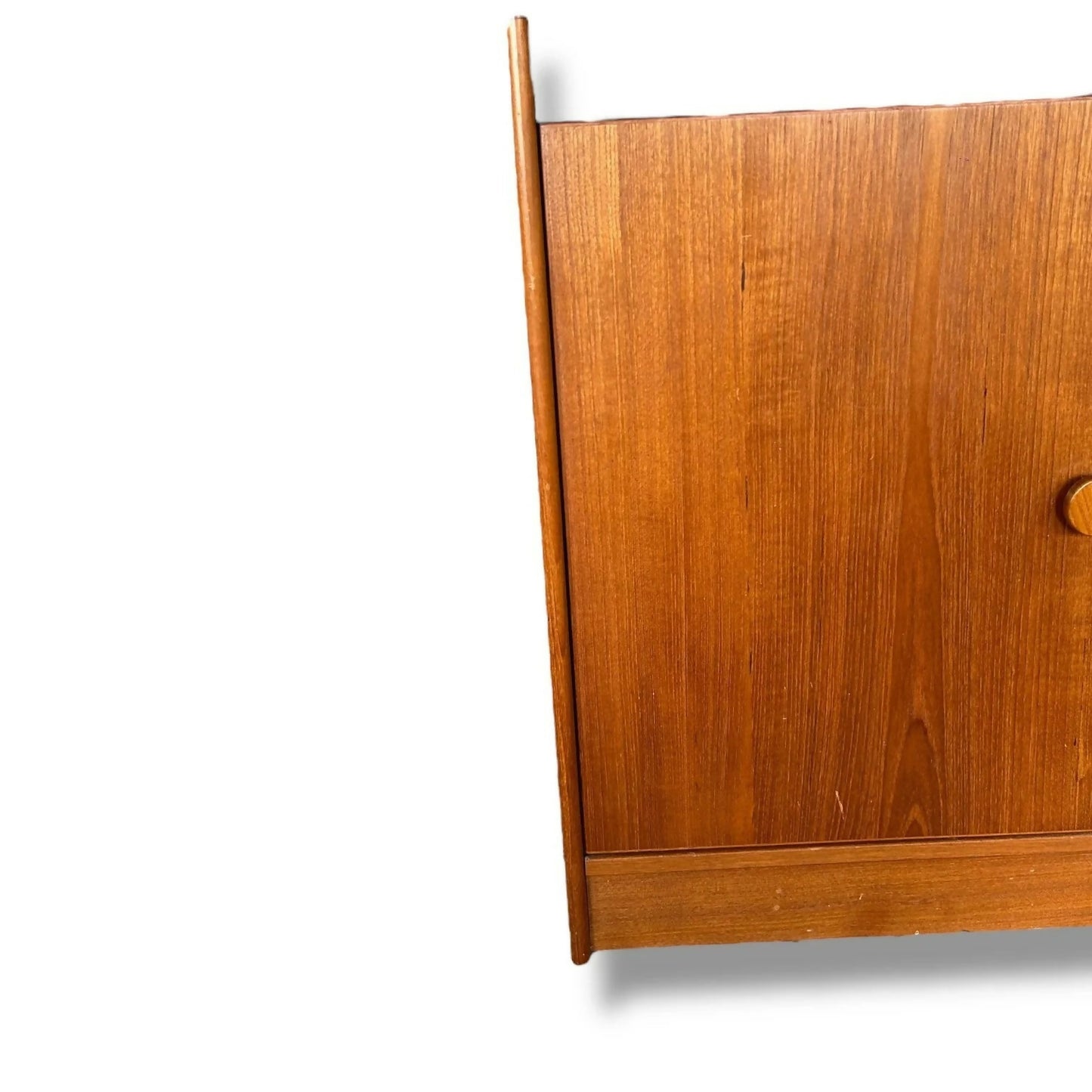 Mid Century Danish Cupboard | Vintage Teak Cabinet Storage Unit
