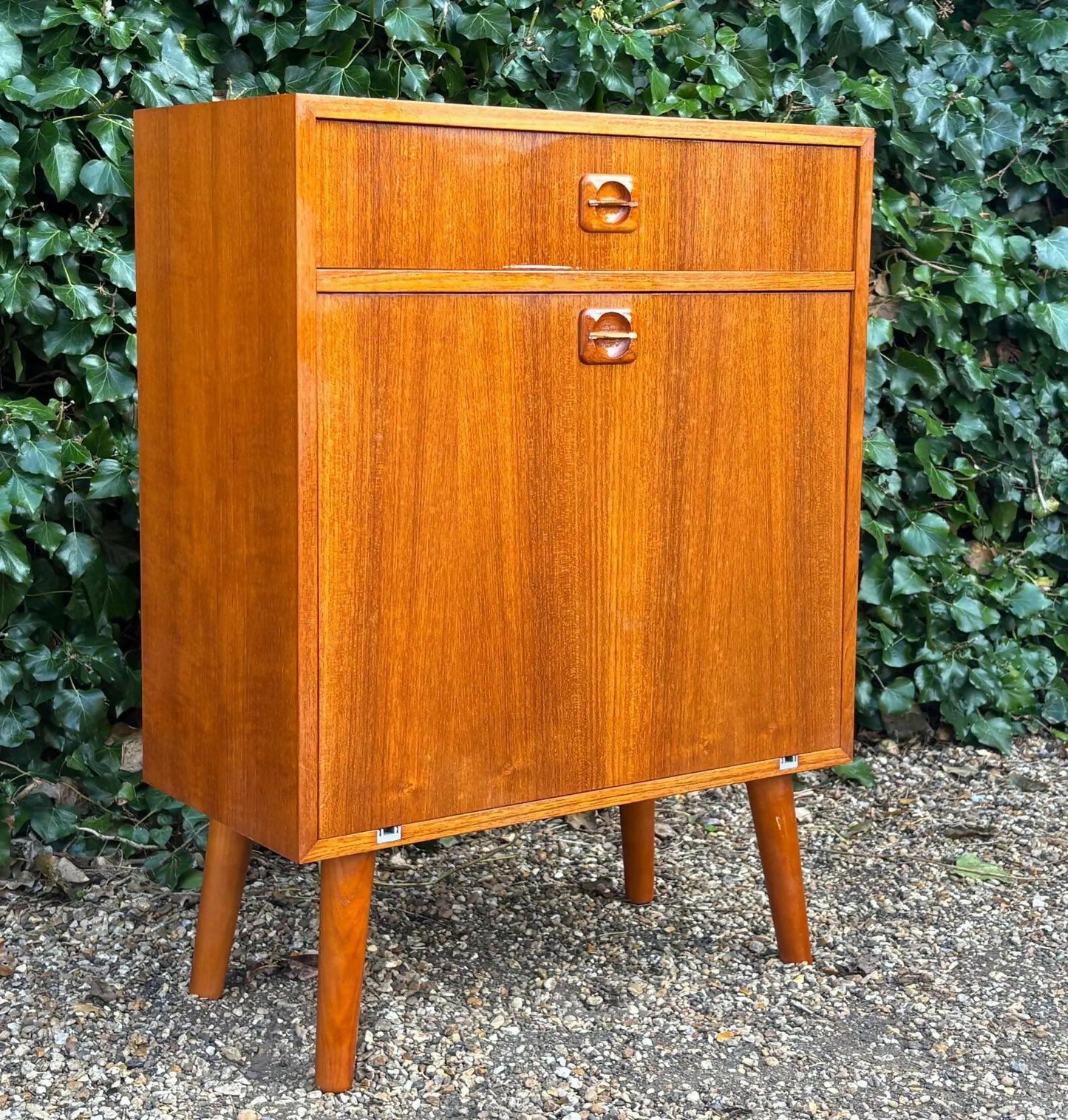 Vintage Drinks Cabinet 1960's Danish Teak