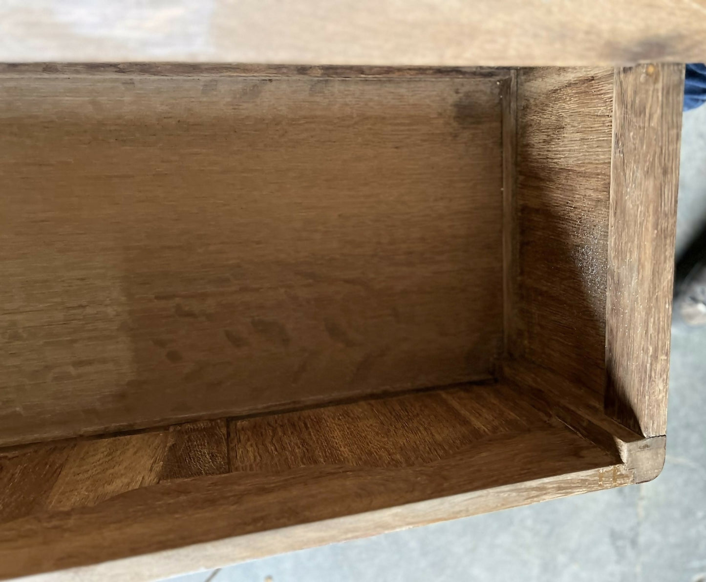 Pretty French Oak Coffer, 1800s