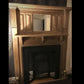 Beautiful large wooden fireplace surround