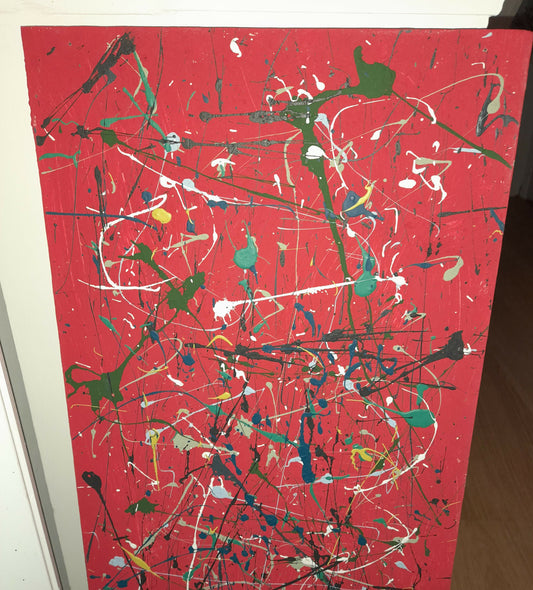 Pollock Style Artwork