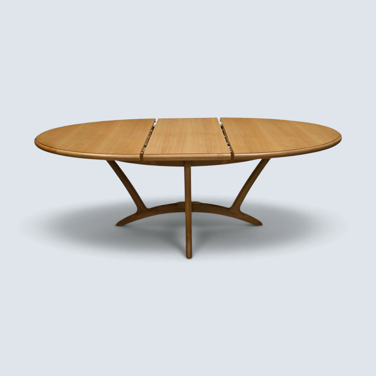 Winsor Stockholm WN218 Oak Oval Extending Dining Table FREE UK Delivery