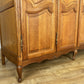 Wardrobe Vintage French Louis XVI Style Oak Five Door Carved Armoire LOT 6397