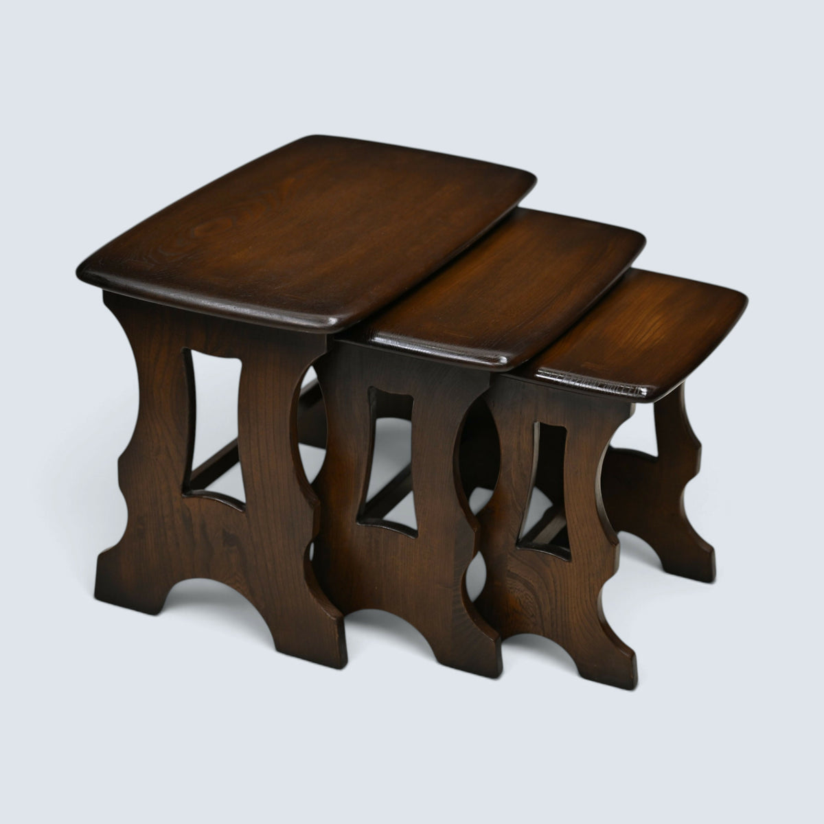 Ercol Chantry Nest of 3 Tables Traditional Finish Model 498 FREE UK Delivery*