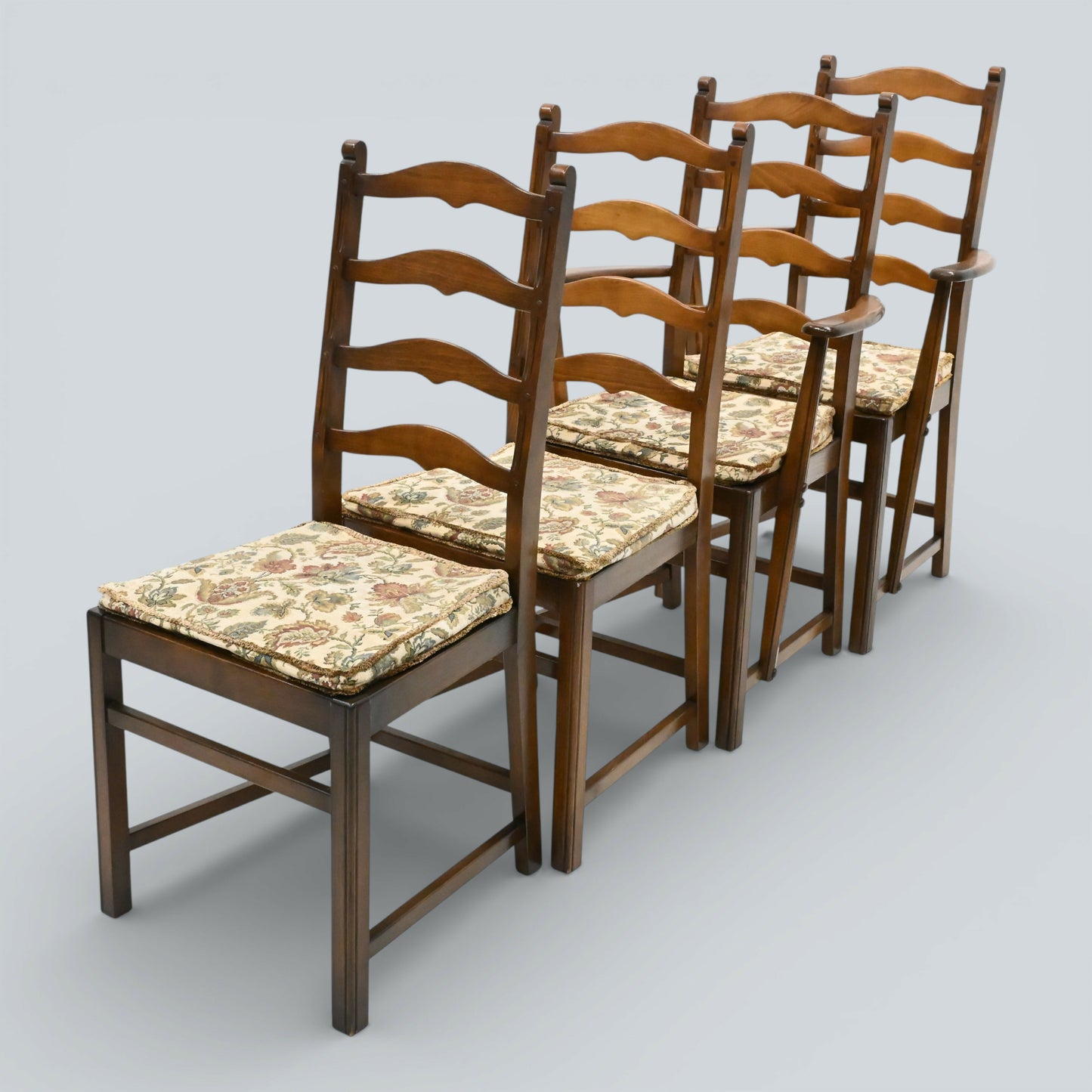 4 Ercol Dining Chairs Model 715(A) Ladder Back Golden Dawn FREE UK Delivery*