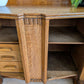 1930s Art Deco Quarter-Sawn Oak Sideboard Drinks Cabinet
