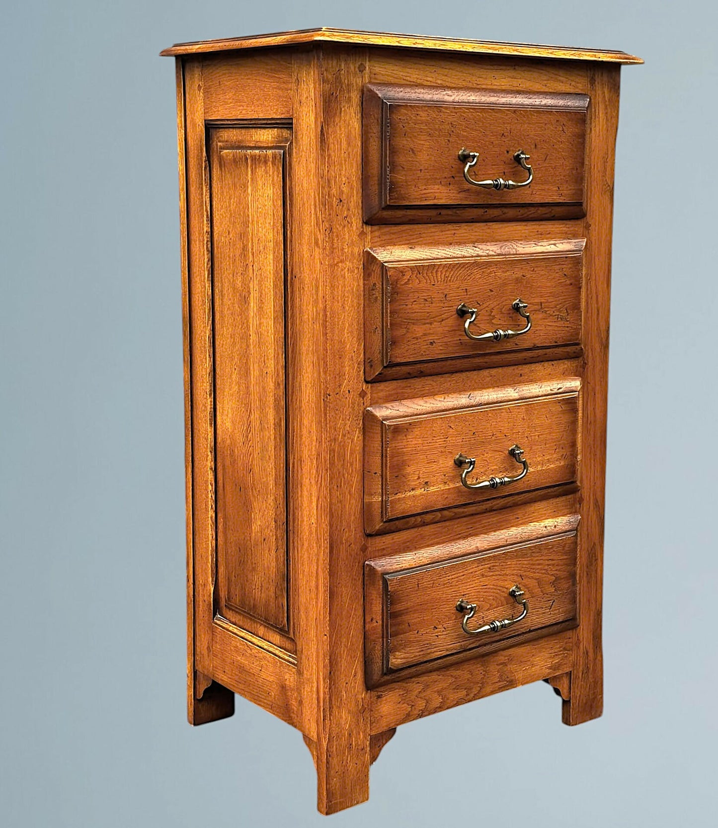 Neat Oak Chest of Drawers In The French Influence