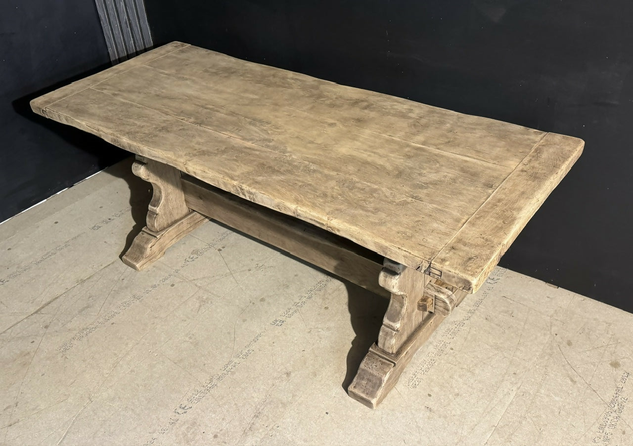 Quality Oak Farmhouse Dining Table