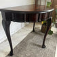 Mid Century Retro Vintage Table Hallway Console Half Moon