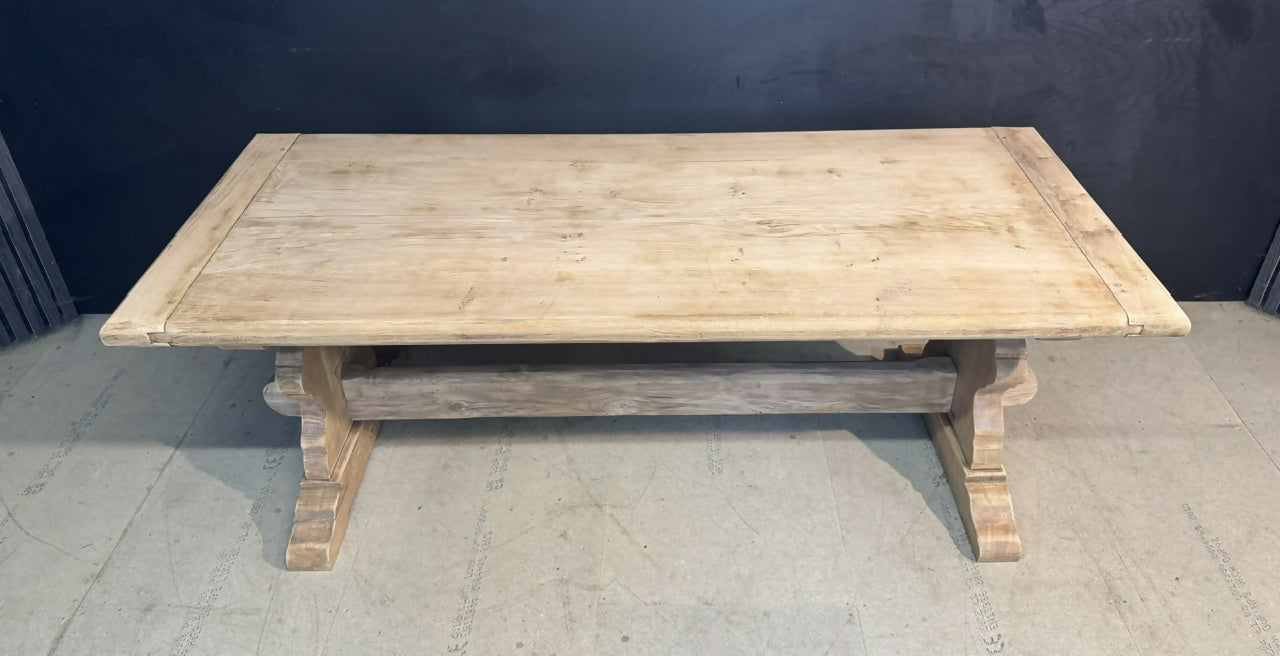 Quality Oak Farmhouse Dining Table