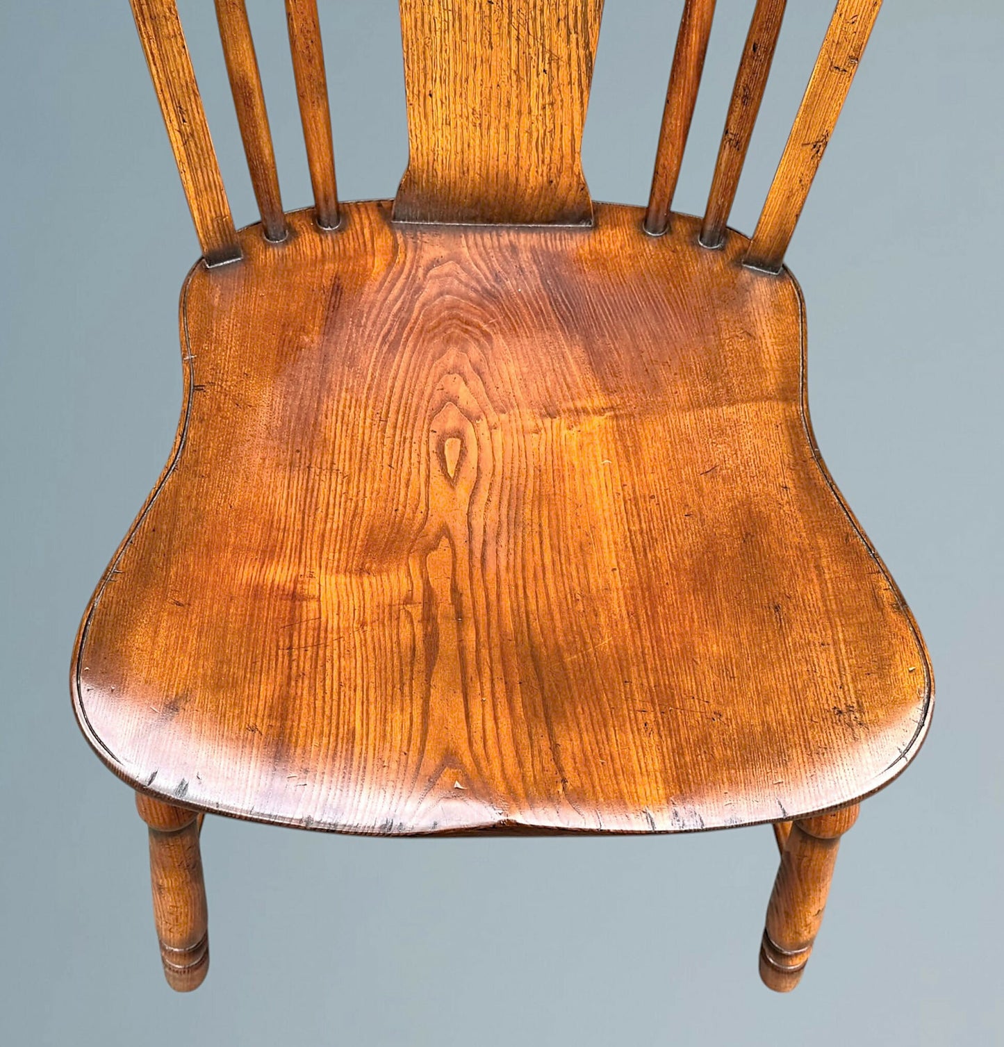 Set of Six Oak Yeomans Dining Chairs - Batheaston Furniture BC81