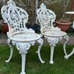 Victorian Crown Cast Iron Patio Set