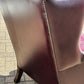 Red Leather Chesterfield Buttoned Back Armchair