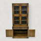 Old Charm Wall Unit Bookcase Display Cupboard Drawers Light Oak FREE UK Delivery. SBR10907/0509E