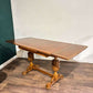 Vintage Honey Oak Draw Leaf Dining Tablemm