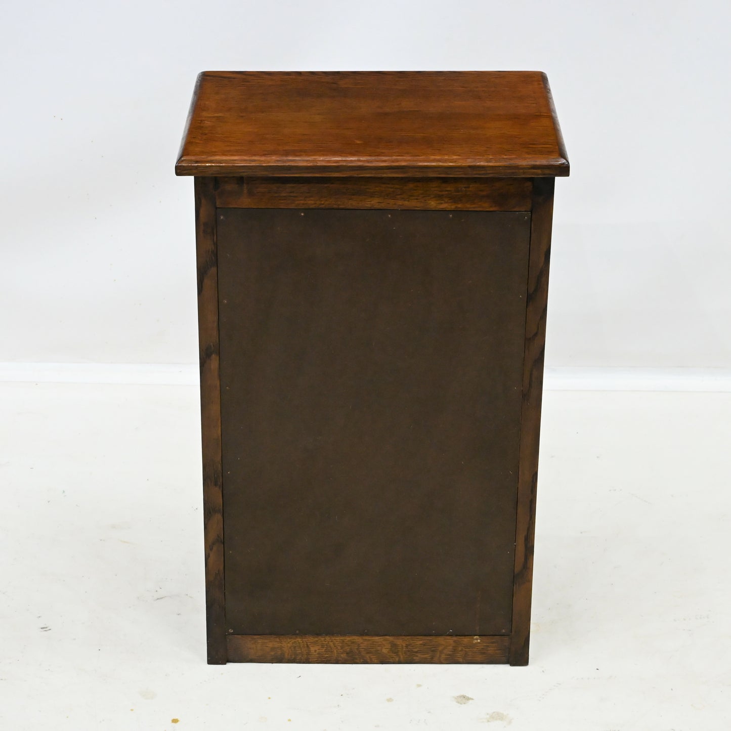 Vintage Oak bedside Cabinet 2 Shelves 62cm Tall Painted Inside FREE UK Delivery*. SBR11097/2710E