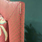 Vintage Fabric Covered Three Fold Dressing Screeng