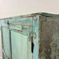 Rustic Reclaimed Wooden Light Blue Cupboard